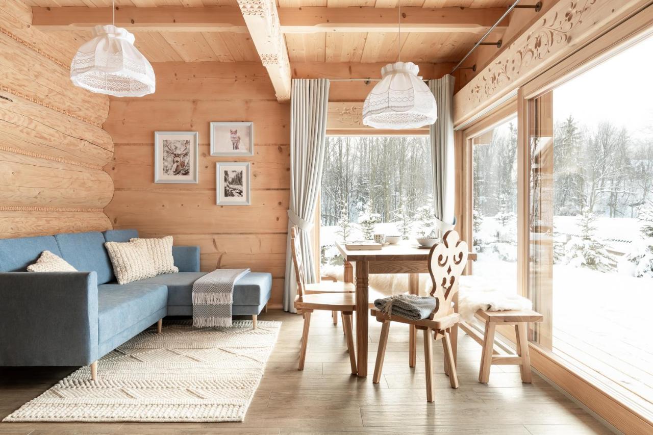 Sniezna Dolina - Sobiczkowa Bor Luxury Chalets コシチェリスコ エクステリア 写真