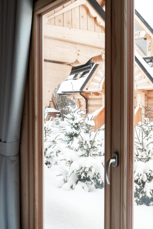 Sniezna Dolina - Sobiczkowa Bor Luxury Chalets コシチェリスコ エクステリア 写真