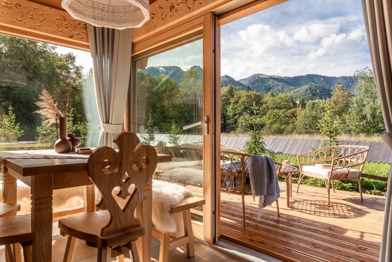 Sniezna Dolina - Sobiczkowa Bor Luxury Chalets コシチェリスコ エクステリア 写真