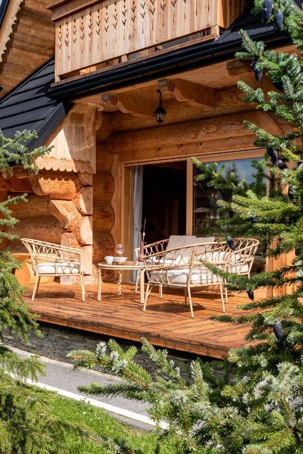 Sniezna Dolina - Sobiczkowa Bor Luxury Chalets コシチェリスコ エクステリア 写真