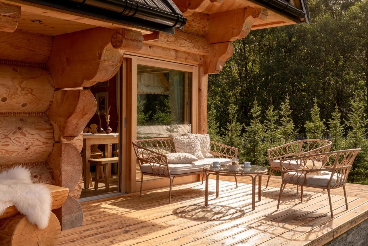 Sniezna Dolina - Sobiczkowa Bor Luxury Chalets コシチェリスコ エクステリア 写真