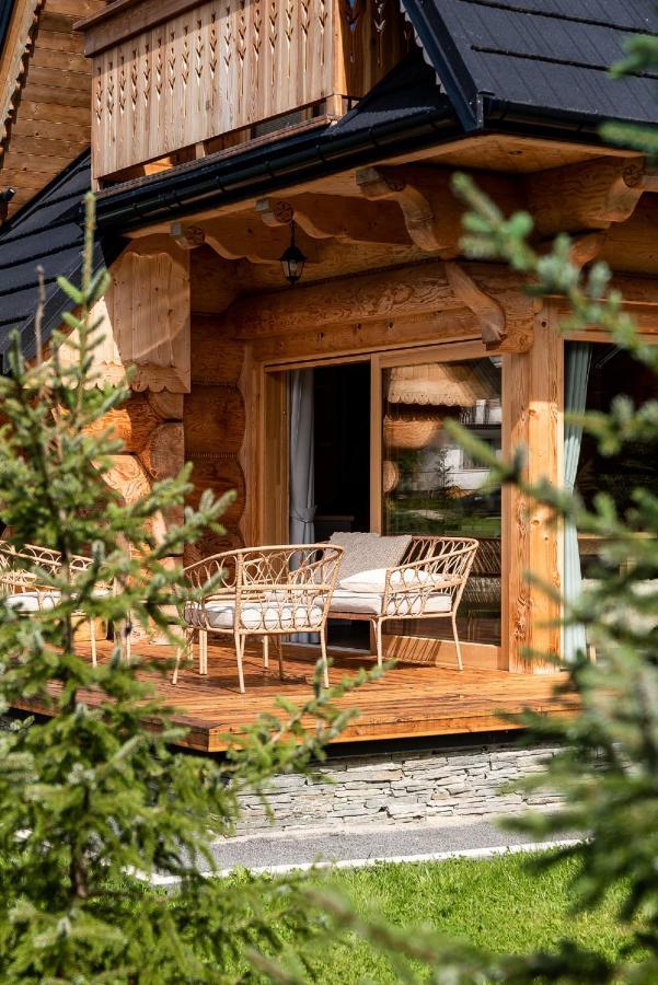 Sniezna Dolina - Sobiczkowa Bor Luxury Chalets コシチェリスコ エクステリア 写真